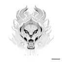 perspolis tattoo design idea