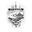 persepolis tattoo design idea