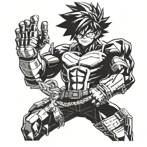 My hero academia aesthetics tattoo design idea