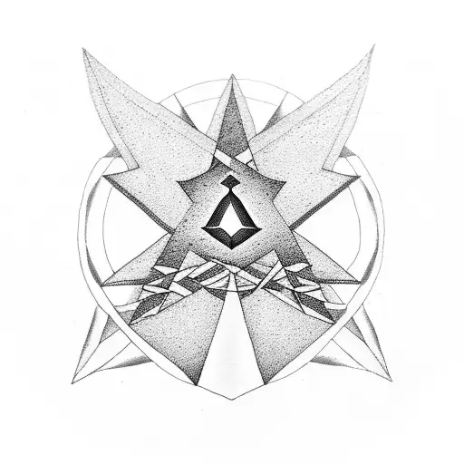 AA symbol with Sexual Abuse survivor symbol in a family tree tattoo design idea