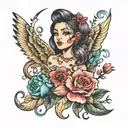 MARINA tattoo design idea