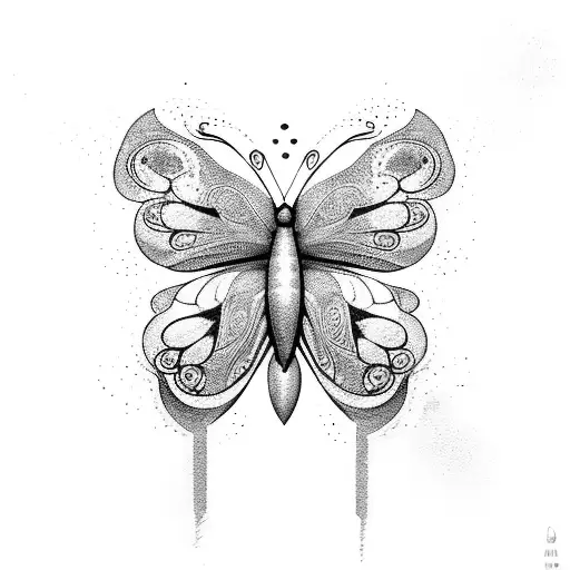 Butterfly effect -  tattoo design idea