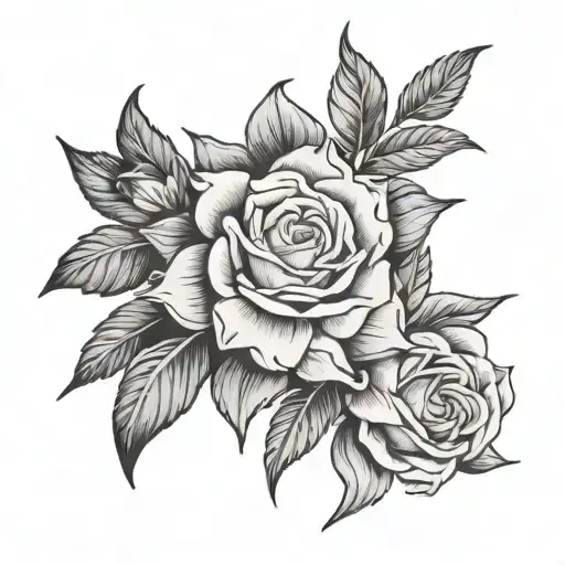 1950s tattoo design idea