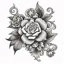 1950s tattoo design idea