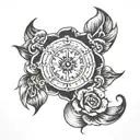 1950s tattoo design idea