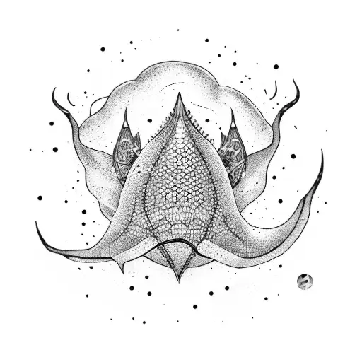 stingray tattoo design idea