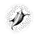 stingray spine tattoo design idea