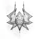 stingray tattoo design idea