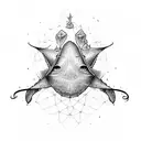 stingray tattoo design idea