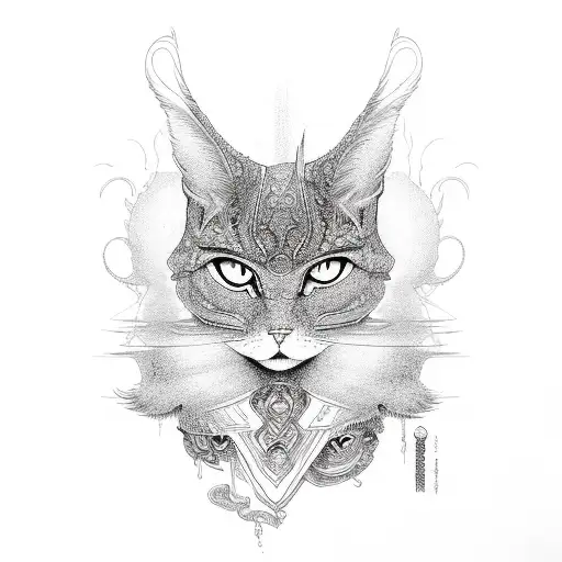 kuromi tattoo design idea