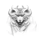 kuromi tattoo design idea