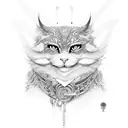 kuromi tattoo design idea