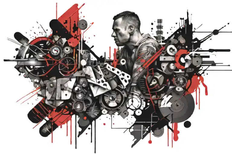 15 years in IT business tattoo design idea