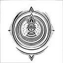 brahma vishnu shiva tattoo design idea