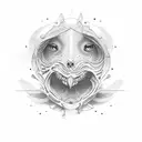 lust tattoo design idea