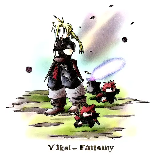 Final Fantasy 7 tattoo design idea