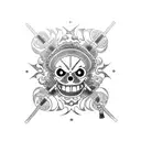 one piece tattoo design idea