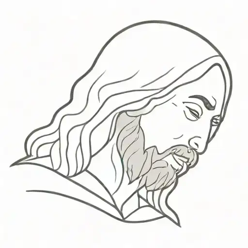 Jesus crying while killing obama tattoo design idea