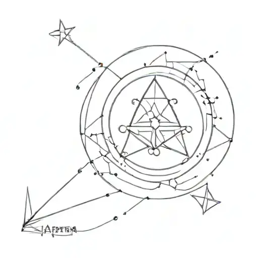 per aspera ad astra tattoo design idea