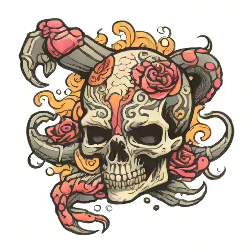 cancer sucks  tattoo design idea