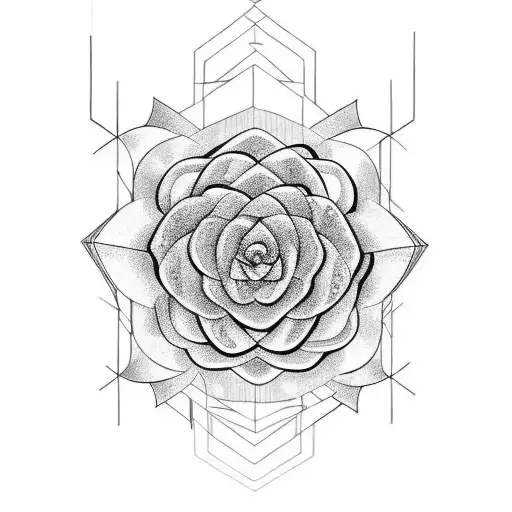combination of fibonacci sequence with margaritas tattoo design idea