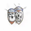 Olsen name, brotherhood, loyalty, strength tattoo design idea