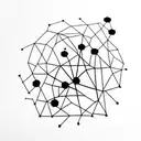 London coordinates tattoo design idea