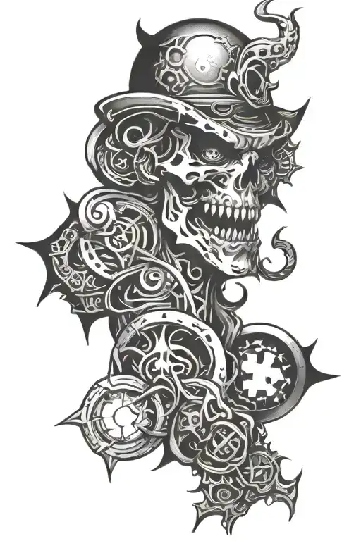 curse breaker  tattoo design idea