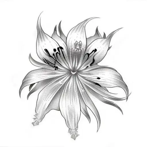 spyder Lily with centipete from Tokyo ghoul  tattoo design idea