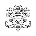 Andrea with a Crown tattoo design idea