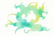 Arabic tattoo design idea