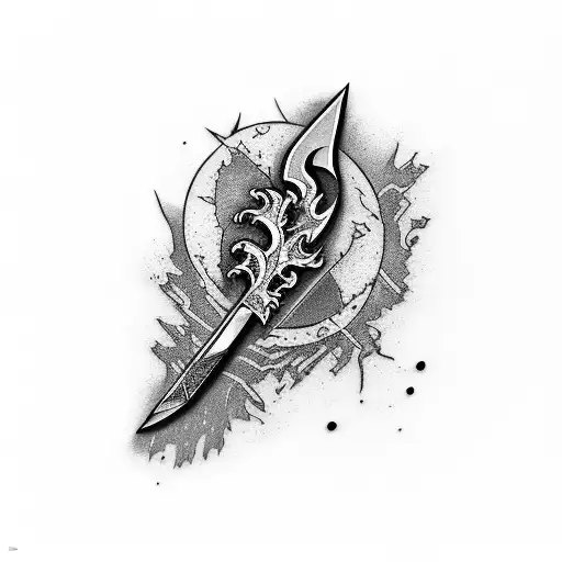 Switchblade from The Last Of Us tattoo design idea