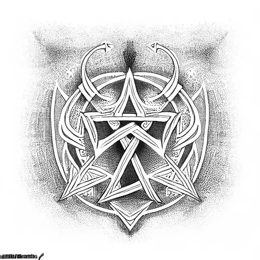 Ankh Symbol tattoo design idea