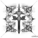 Ankh Symbol tattoo design idea