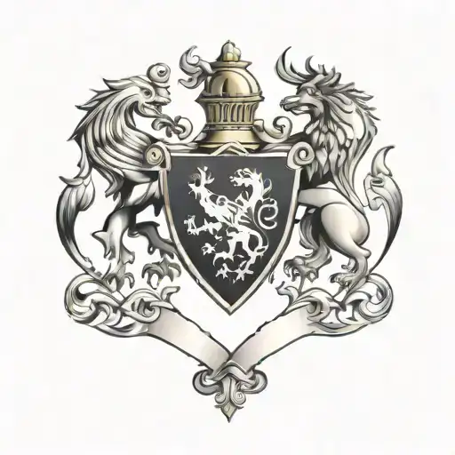Anderson Family Crest tattoo design idea