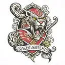 Wigan warriors  tattoo design idea