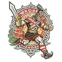 Wigan warriors  tattoo design idea
