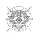 neotribal tattoo design idea