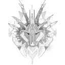 neotribal tattoo design idea