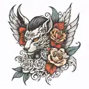 arte griego tattoo design idea