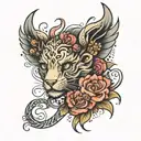 arte griego tattoo design idea