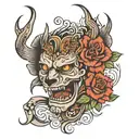 arte griego tattoo design idea