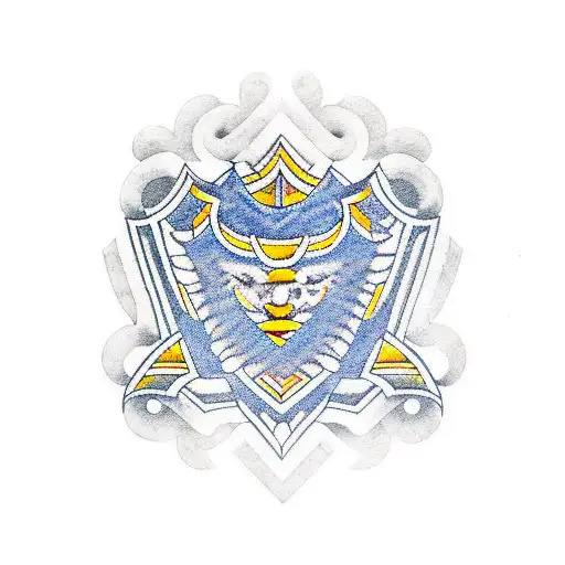 leeds united logo tattoo design idea