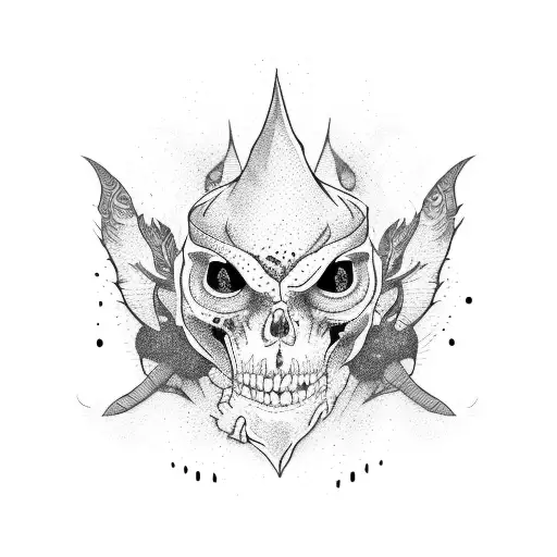 trampstamp tattoo design idea