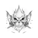 trampstamp tattoo design idea