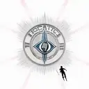 A silhouette of a football player kneeling in prayer, surrounded by rays of light symbolizing God's presence tattoo design idea