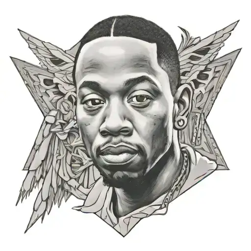 kendrick lamar good kid tattoo design idea