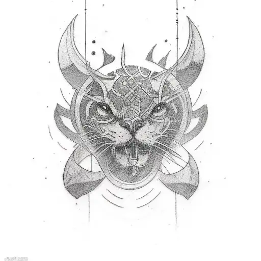 a text tattoo of " still i rise " tattoo design idea