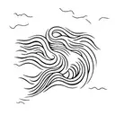 Ocean Wave tattoo design idea