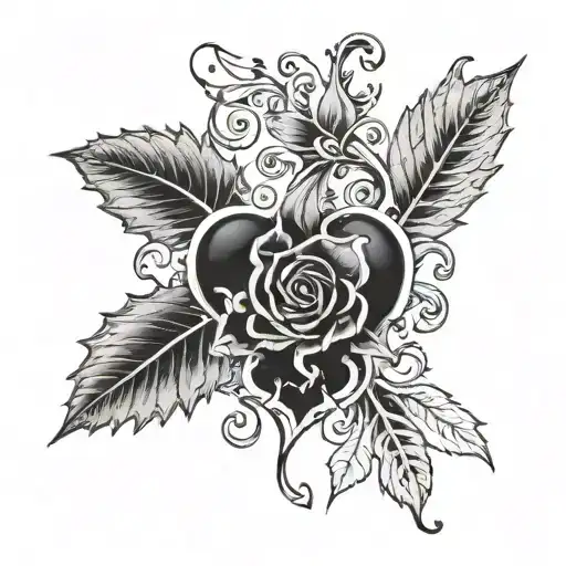 Get a tattoo with these words: Red, A Ruby, Iron, Pepper tattoo design idea